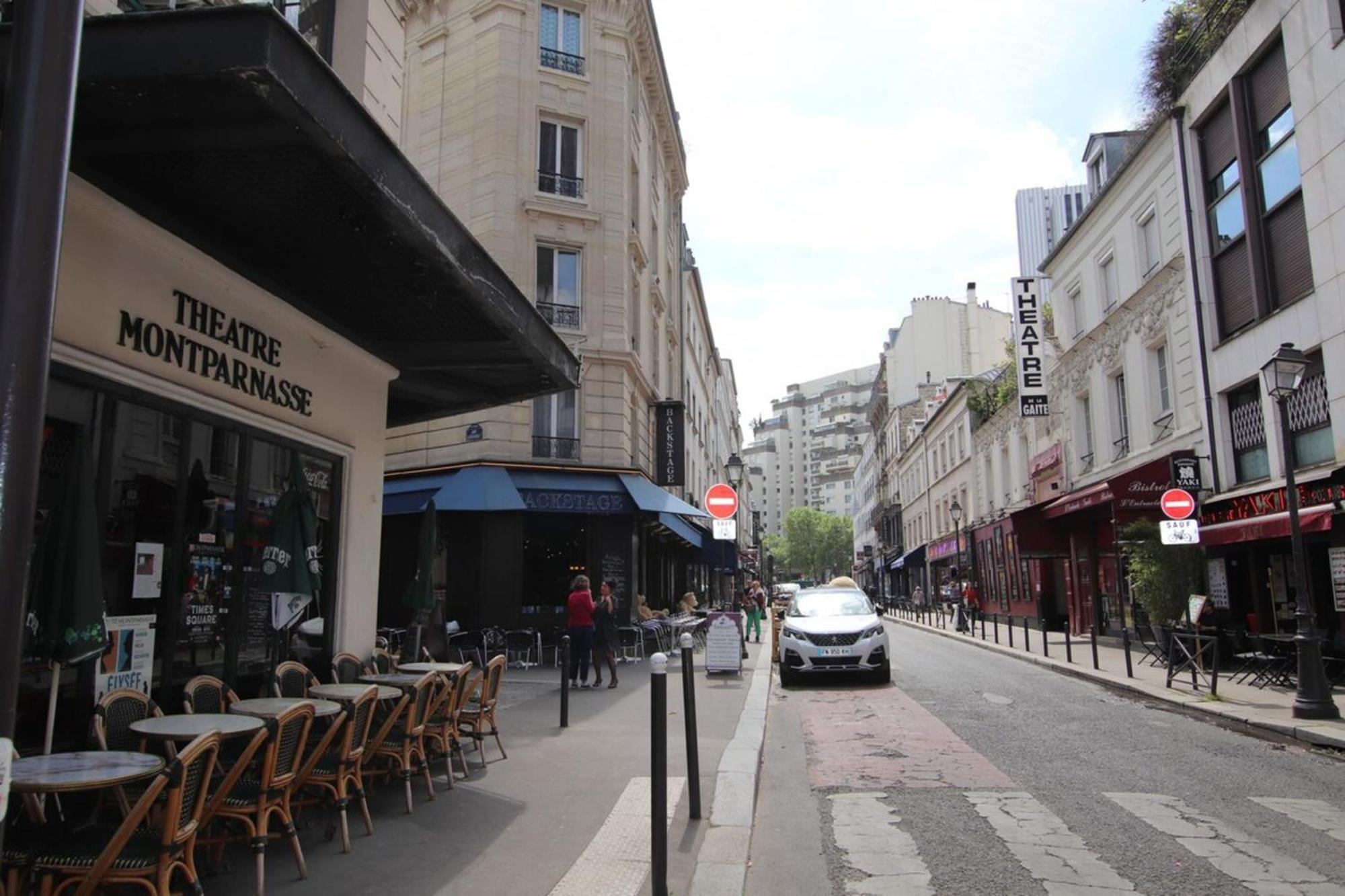 Montparnasse - La Gaite 1Bdr - B'Your Home Paris Bagian luar foto